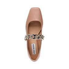 STEVE MADDEN QUEENIE BLUSH LEATHER