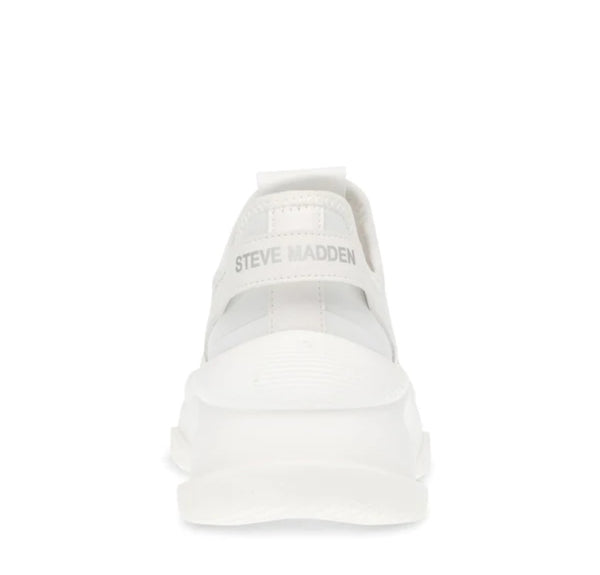 STEVE MADDEN BACKFIRE WHITE