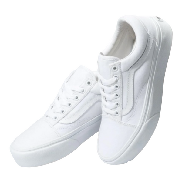 OLD SKOOL PLATAFORMA WHITE