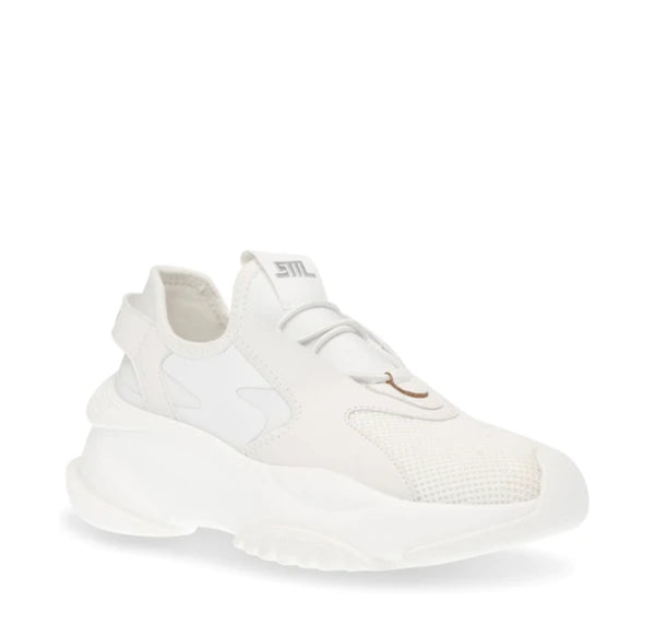 STEVE MADDEN BACKFIRE WHITE