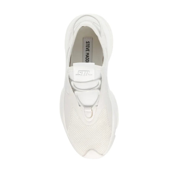 STEVE MADDEN BACKFIRE WHITE