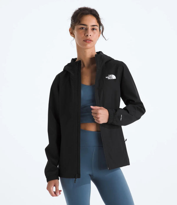 CHAQUETA IMPERMEABLE W QUEST MONO JACKET GRANITE BLACK