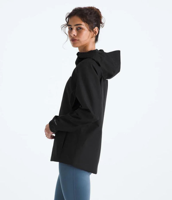 CHAQUETA IMPERMEABLE W QUEST MONO JACKET GRANITE BLACK