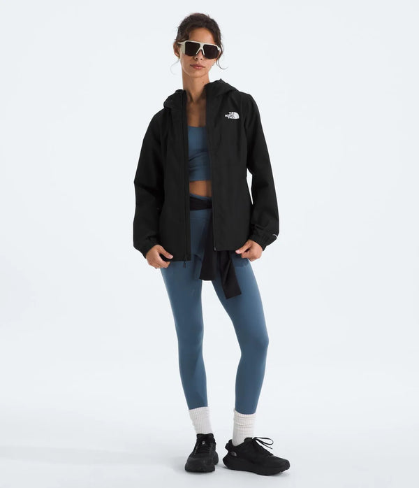 CHAQUETA IMPERMEABLE W QUEST MONO JACKET GRANITE BLACK