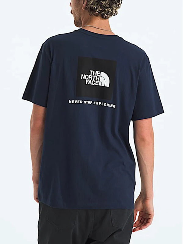 THE NORTH FACE M EVOL BOX NSE SS TEE SUMIT NAVY