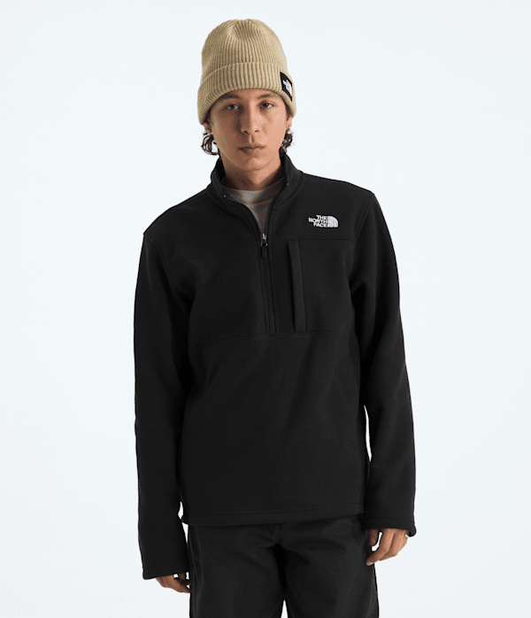 THE NORTH FACE M GORDON LYONS 1/4 ZIP BLACK