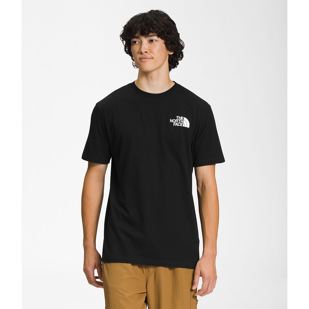 THE NORTH FACE M S/S BOX NSE TEE BLACK