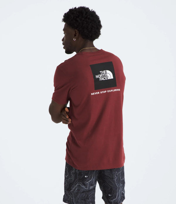 THE NORTH FACE M EVOL BOX NSE SS TEE SUMAC