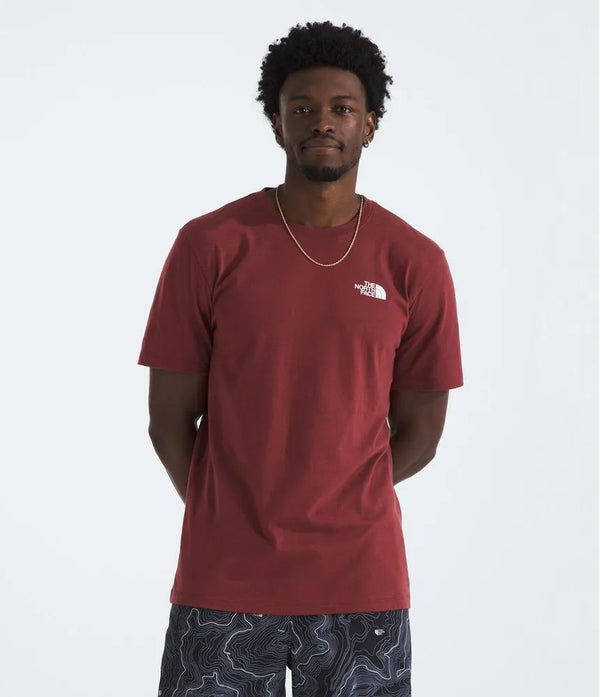 THE NORTH FACE M EVOL BOX NSE SS TEE SUMAC