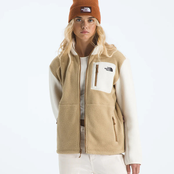 THE NORTH FACE W YUMIMORY FULL ZIP KHAKI