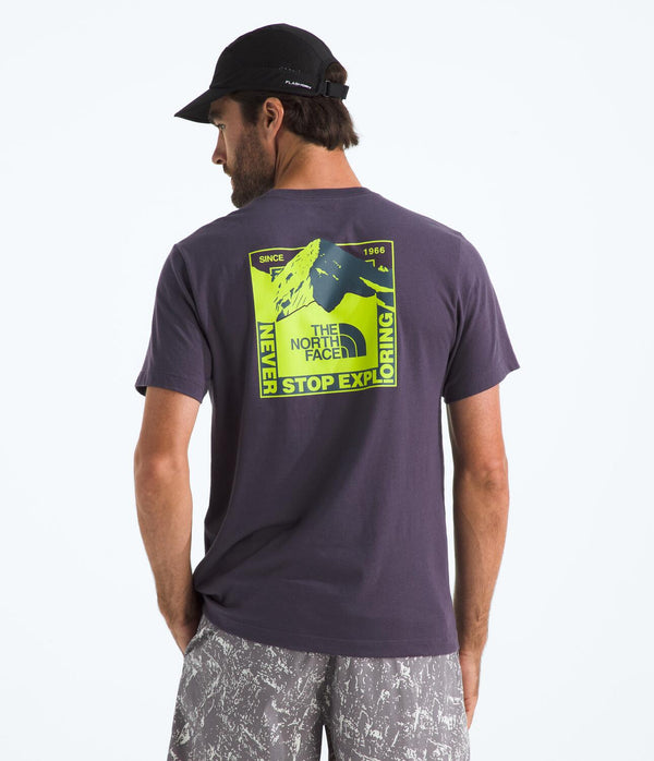 FRANELA M EVOLUTION MOUNTAIN SCAPE SHORT SLEEVE TEE GRAPH DUSK