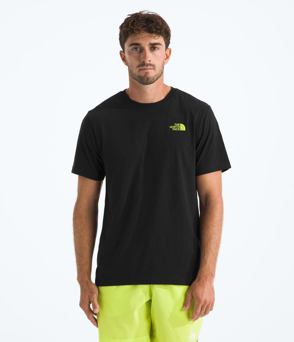 FRANELA M EVOLUTION MOUNTAIN SCAPE SHORT SLEEVE TEE GRAPH BLACK