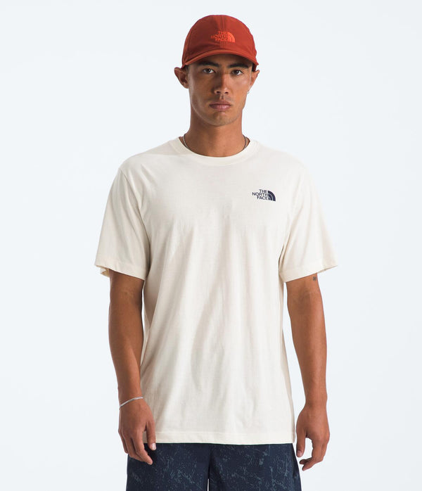 FRANELA M EVOLUTION STAY EXPLORING SHORT SLEEVE TEE GRAPH WHITE DUNE
