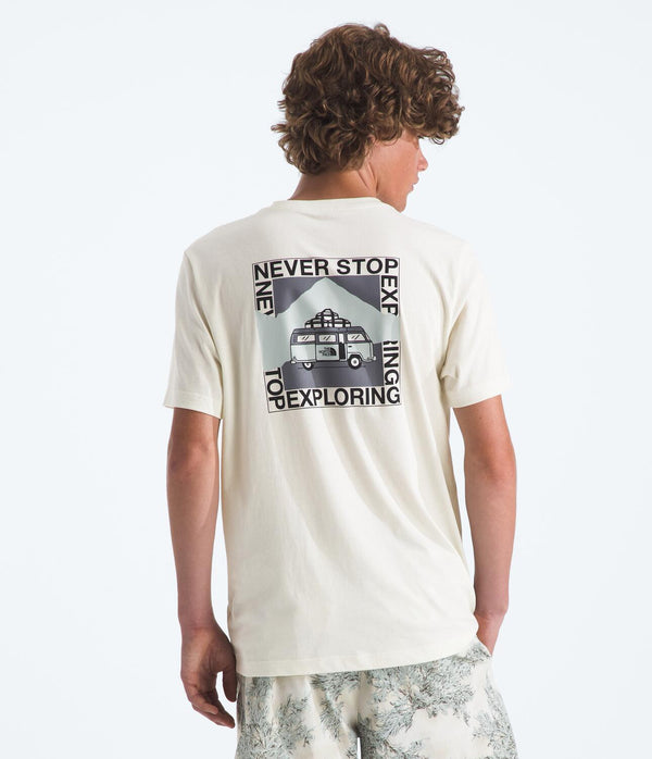FRANELA M EVOLUTION ESCAPE THE CITY SHORT SLEEVE TEE GRAPH WHITE DUNE