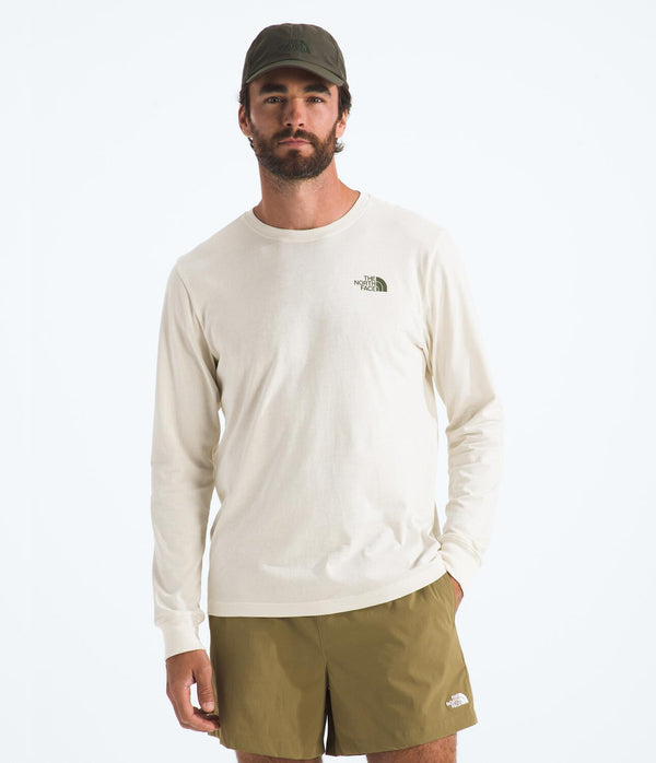 FRANELA M EVOLUTION ESCAPE THE CITY LONG SLEEVE TEE GRAPH WHITE DUNE