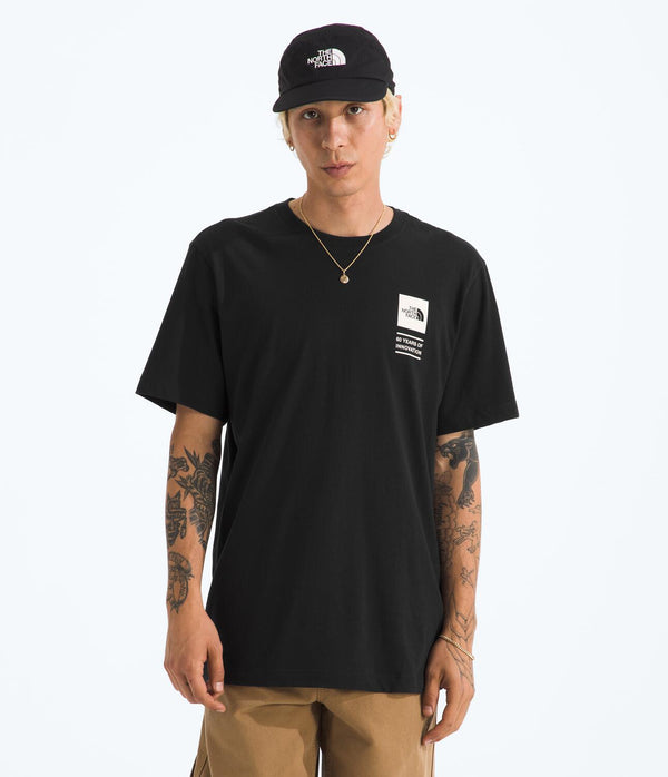 FRANELA M EVOLUTION MOUNTAIN MIRAGE SHORT SLEEVE TEE GRAPH BLACK