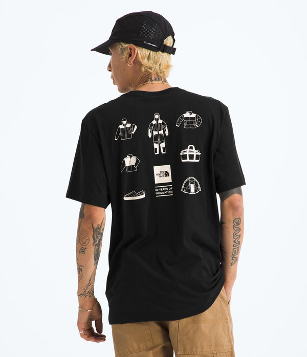 FRANELA M EVOLUTION MOUNTAIN MIRAGE SHORT SLEEVE TEE GRAPH BLACK