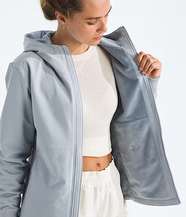 SWEATER POLAR THE NORTH FACE W SHELBE RASCHEL FROST GREY