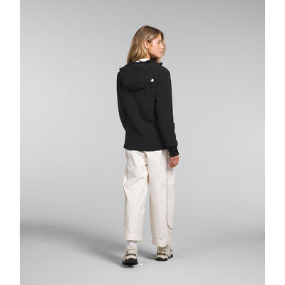 SWEATER POLAR THE NORTH FACE W SHELBE RASCHEL HOODIE BLACK