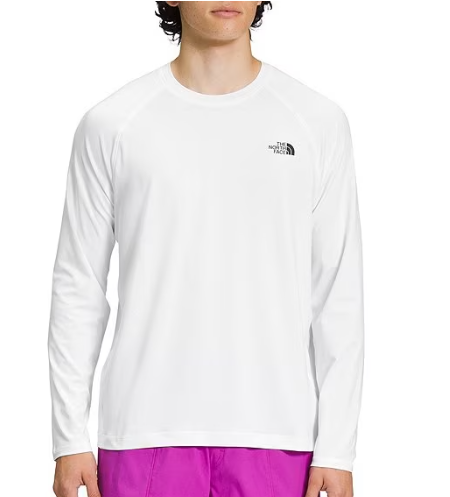 THE NORTH FACE M CLASS V WATER TOP WHITE
