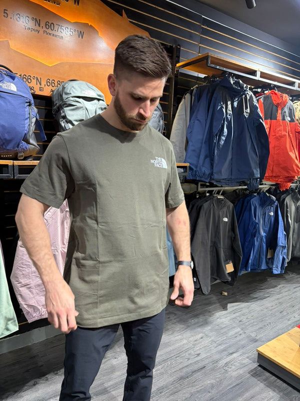 FRANELA M EVOLUTION THROWBACK SHORT SLEEVE TEE NEW TAUPE GREEN