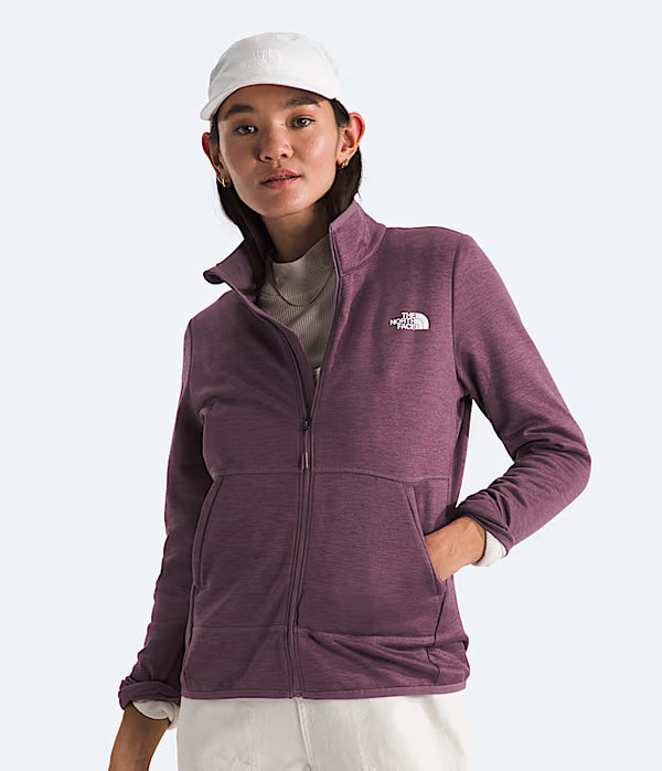THE NORTH FACE W CANYOLANDS FULL ZIP MAUVE