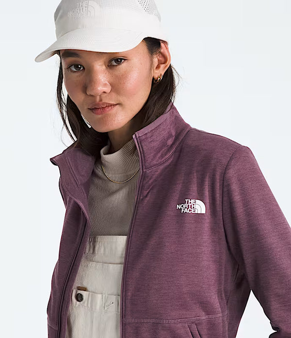 THE NORTH FACE W CANYOLANDS FULL ZIP MAUVE
