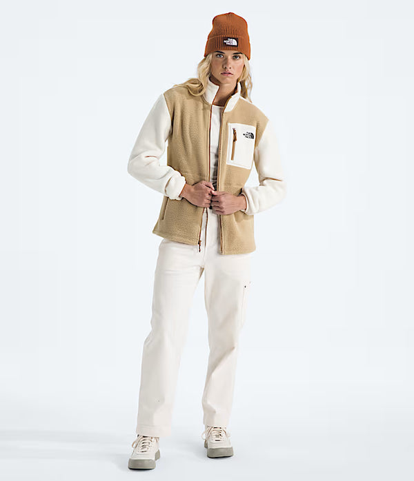 THE NORTH FACE W YUMIMORY FULL ZIP KHAKI