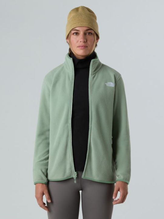 THE NORTH FACE W GLACIER FLEECE JACKET SLATE MOSS