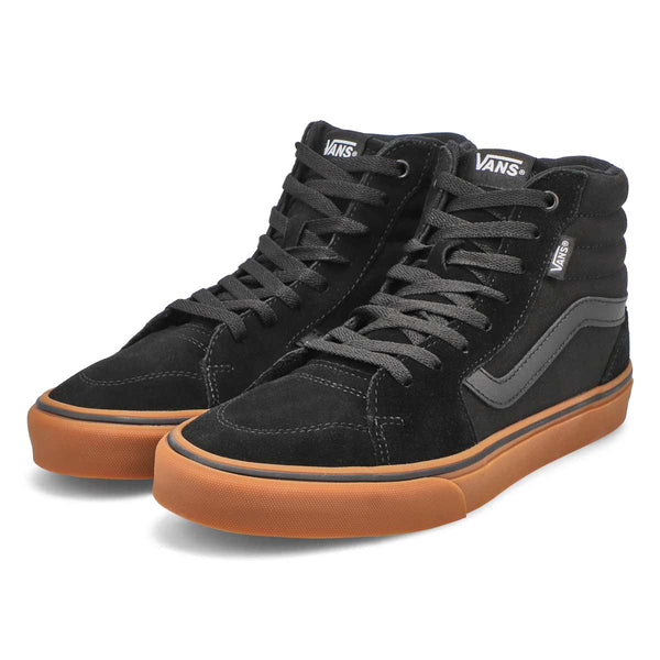 VANS FILMORE HI SUEDE CANVAS BLACK GUM